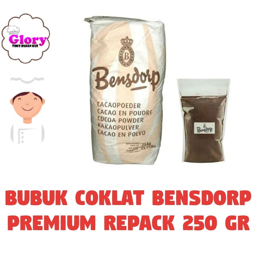 

bensdrop bensdrop bensdrop coklat bubuk repack 250gr/pure cocoa