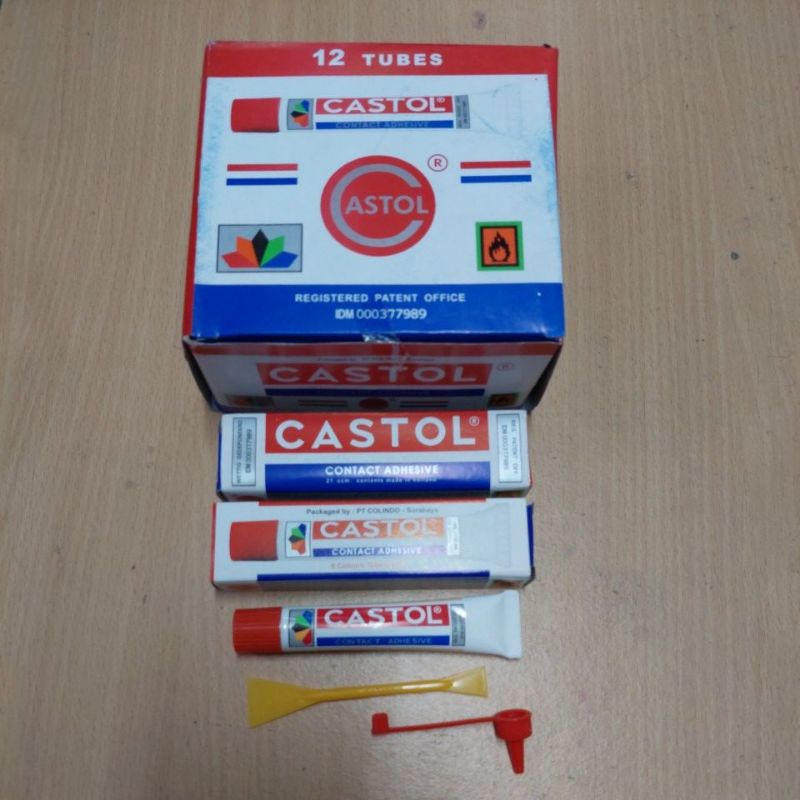 

Lem Castol 21ccm (Lem Serbaguna) / Contact Adhesive Castol 21ccm