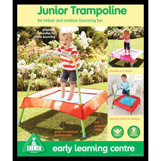 Elc Toys Junior Trampoline Mainan Elc Anak Trampoline Mini Original Shopee Indonesia