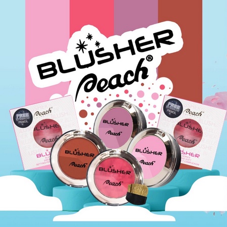 ⭐BAGUS⭐ PEACH COSMETICS Blusher | Blush On Pipi