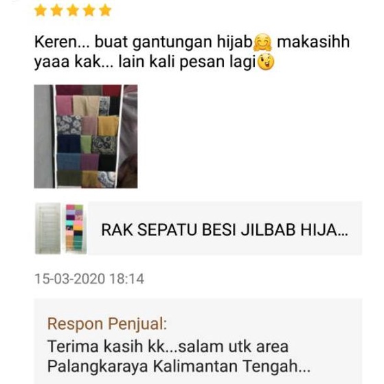 Terlaris.. RAK SEPATU BESI JILBAB HIJAB KERUDUNG  SELENDANG DISPLAY TOKO AMAZING 10 SUSUN PUTIH SERB