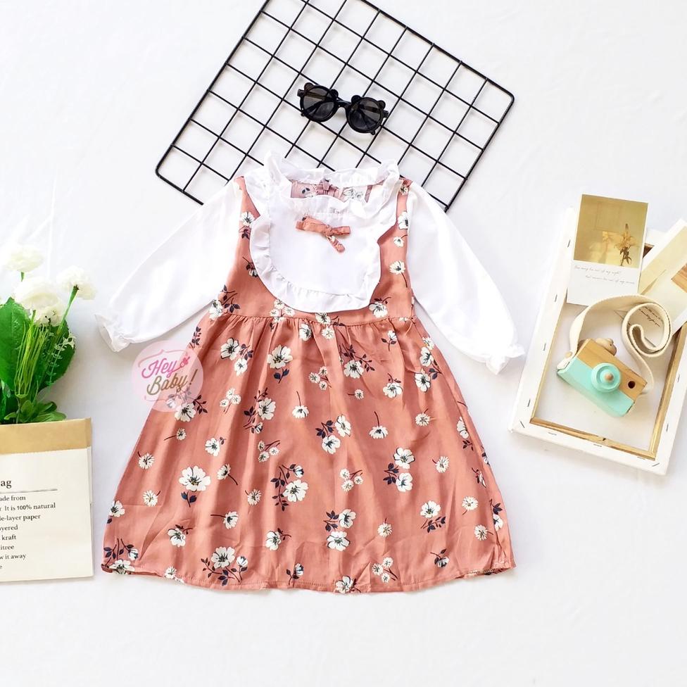 9.9 Promo Brand heybaby MX MAUDY long dress bayi gamis anak motif lucu grosir