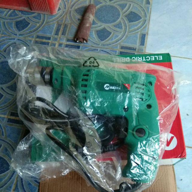 Mesin Bor 10mm Model Maktek Merk Uchiha Qualiti Japan Bolak Balik Besi Kayu Tembok