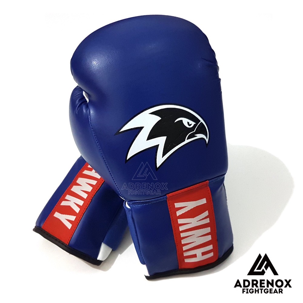Hawkeye Fightwear Boxing Glove Strong World Deep Blue - Sarung Tinju Biru