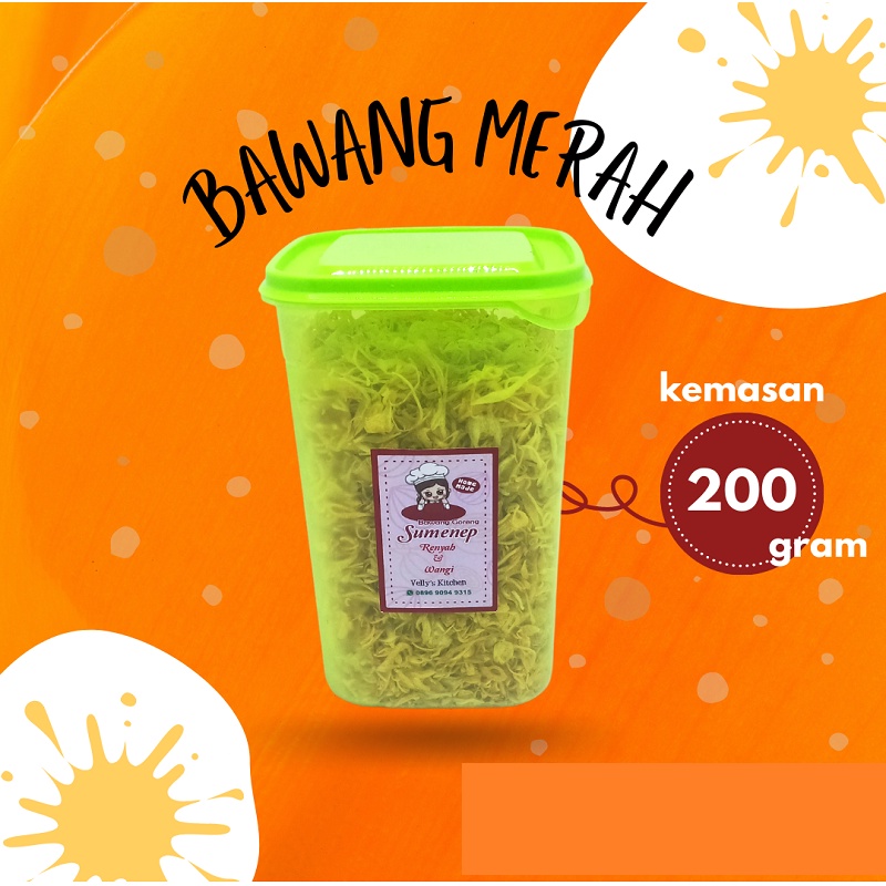 

Bawang Goreng Bawang Merah Goreng Kemasan 200 Gram