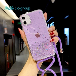 [CX] Shiny Lanyard Case Iphone 11 Pro Max    Ip11 6 Warna