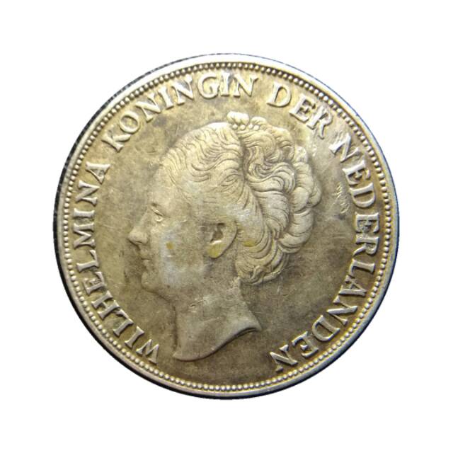 Koin perak 1 gulden 1943