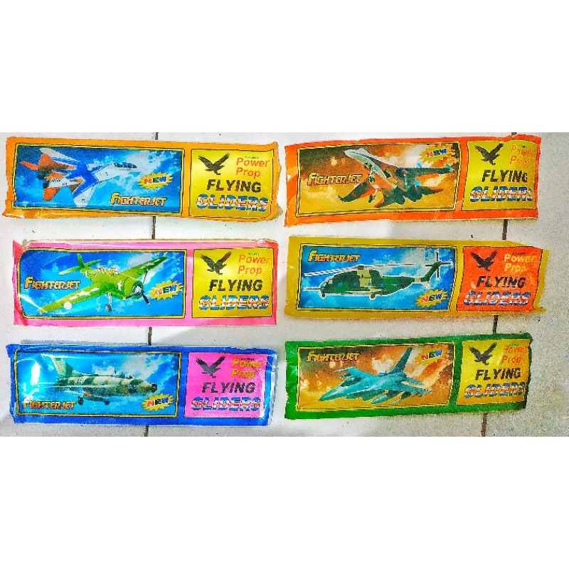 mainan gabus pesawat DIY