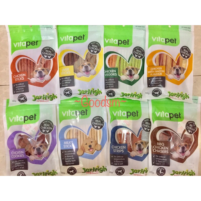 JERHIGH VITAPET 100gr - Snack Anjing