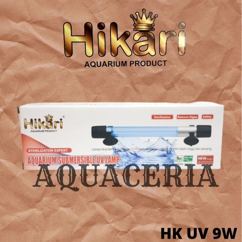 LAMPU UV HIKARI 9W LAMPU CELUP UV AQUARIUM AQUASCAPE