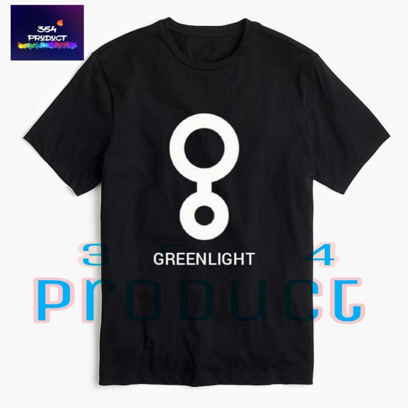 Kaos Baju GREENLIGHT - Tshirt Logo Greenlight - Fashion brand lokal