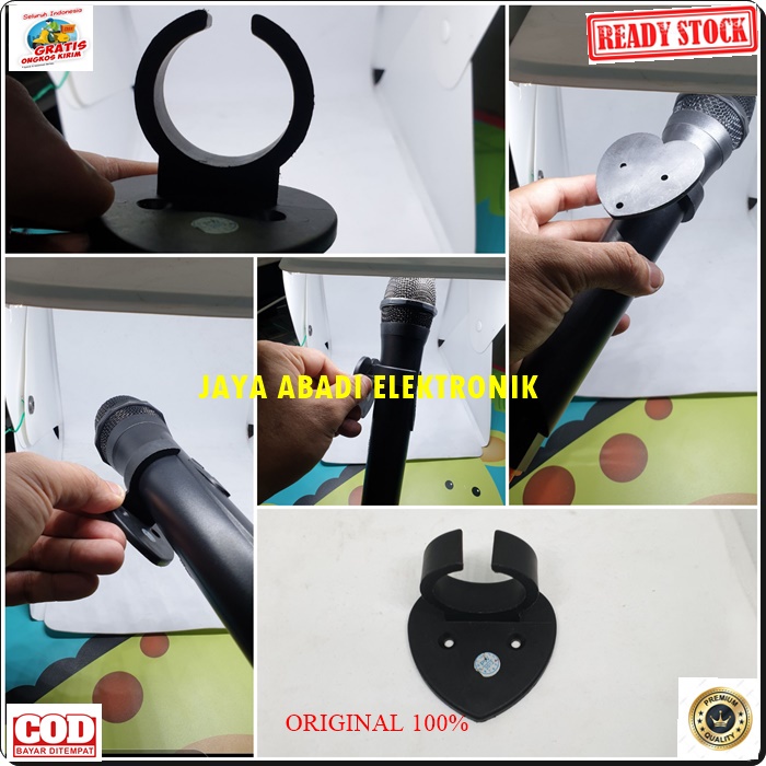 G428 ORIGINAL RAK BRACKET GANTUNGAN HOLDER MIC STAND TEMBOK MIK MIKROPON STANDING MICROPHONE TEMPAT GANTUNG DINDING TIANG PEGANGAN LANTAI UBIN PENYANGGA MIKROPON TIANG PEGANGAN KARAOKE MUSIK AUDIO SOUND DJ TRIPOD GANTUNGAN TABLE MEJA BRACKET BREKET UNIVER