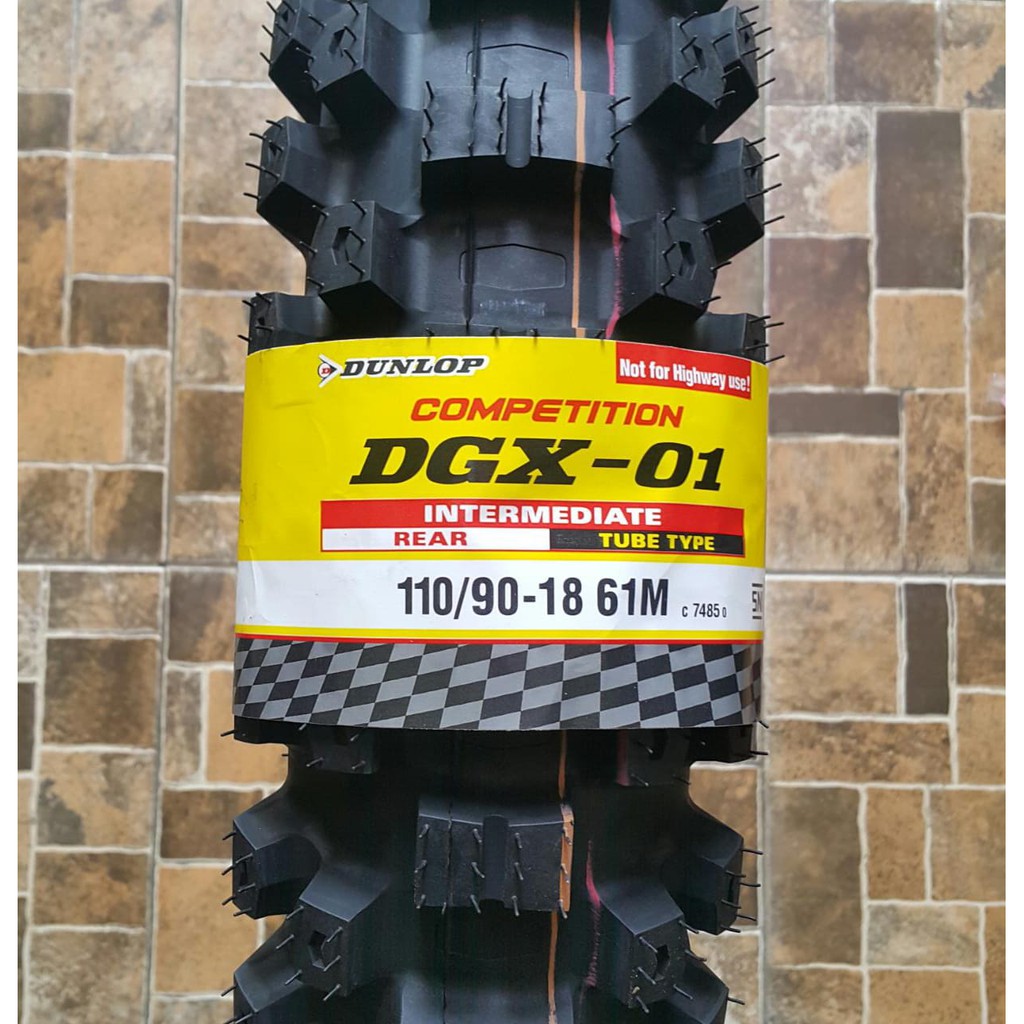 Ban Motor DUNLOP DGX-01 110-90-18 18 X 110 / 90 Tril Cross Intermediate Belakang
