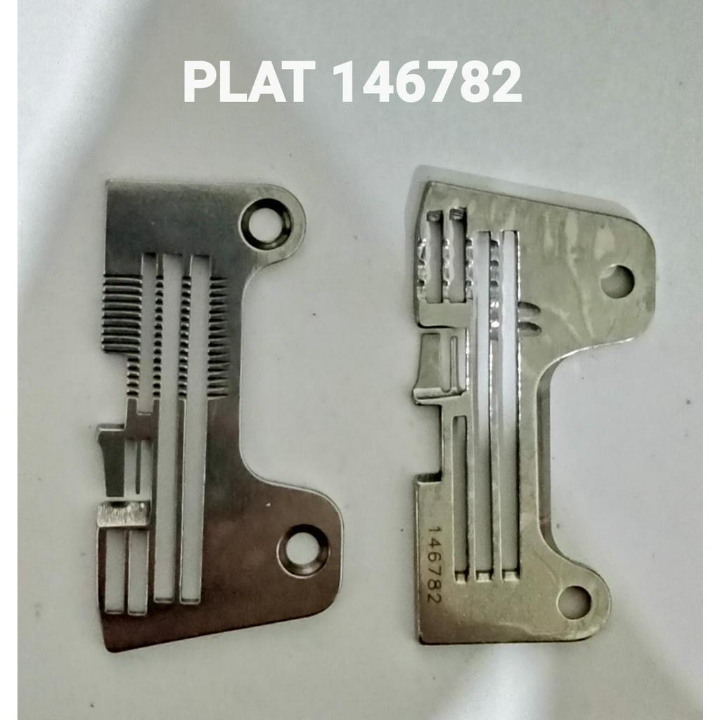 146782 Needle Plate Mesin Obras Industri Brother 551