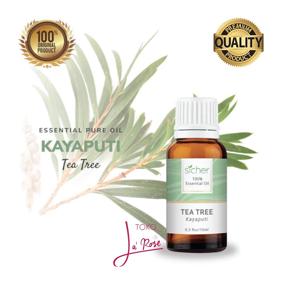 Aromatherapy Tea Tree 10ml Essential Oil Natural Aroma Terapi Minyak Tea Tree Alami