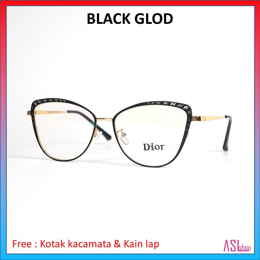 FRAME DAN KACAMATA MINUS (B4843)+ LENSA BLUERAY/PHOTOCROMIC