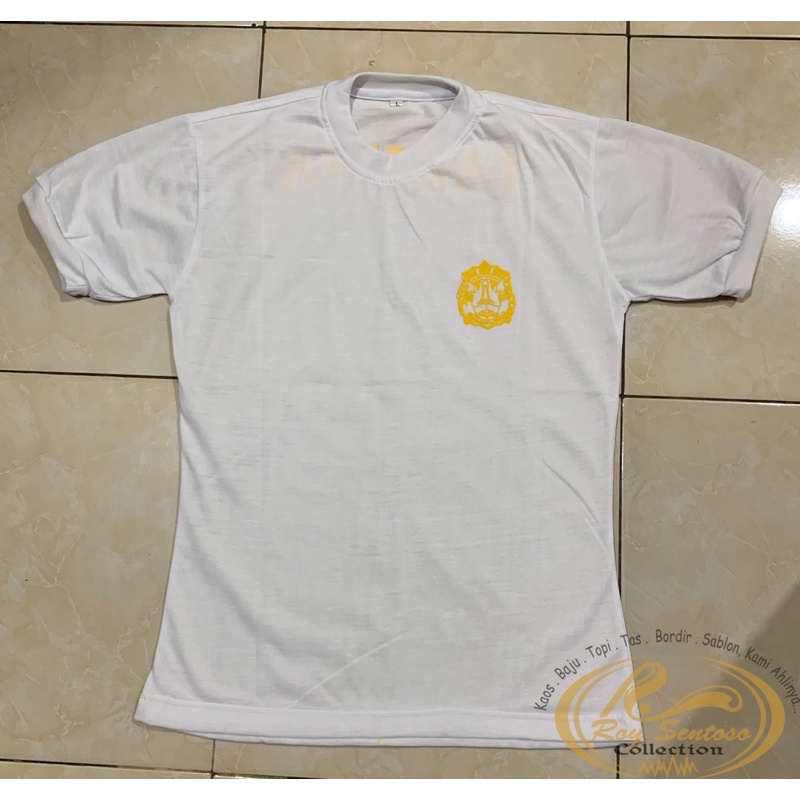 Kaos Taruna AKPOL (Kaos Pdl warna Putih)