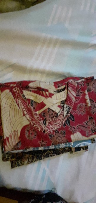 Comfortclothes9 - [ Real Pict] Atasan Batik Wanita Clara Top Seragam Kantor Batik Lengan Pendek