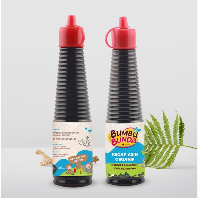 Bumbu Bunda by Elia Kecap Asin MPASI Non MSG - Kecap Asin Organik