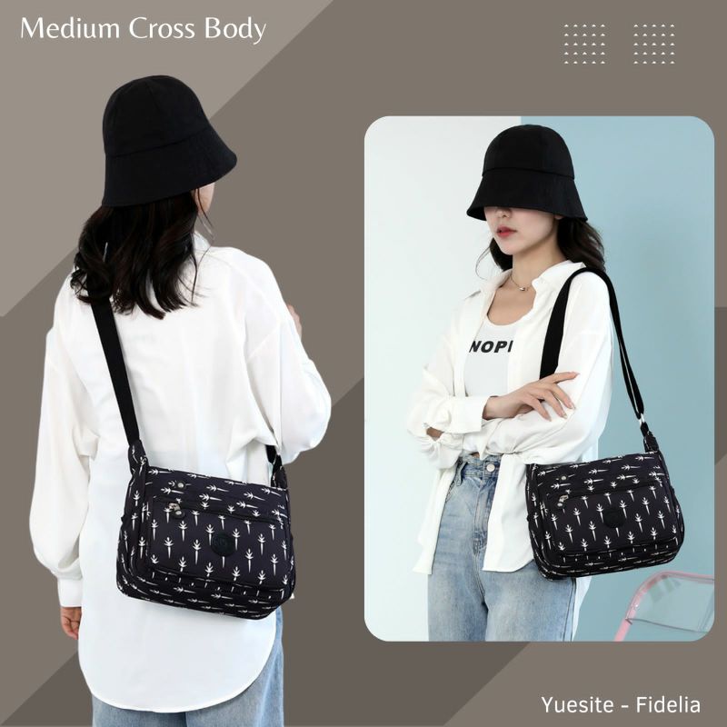 TAS SELEMPANG WANITA YUESITE FIDELIA MEDIUM CROSSBODY