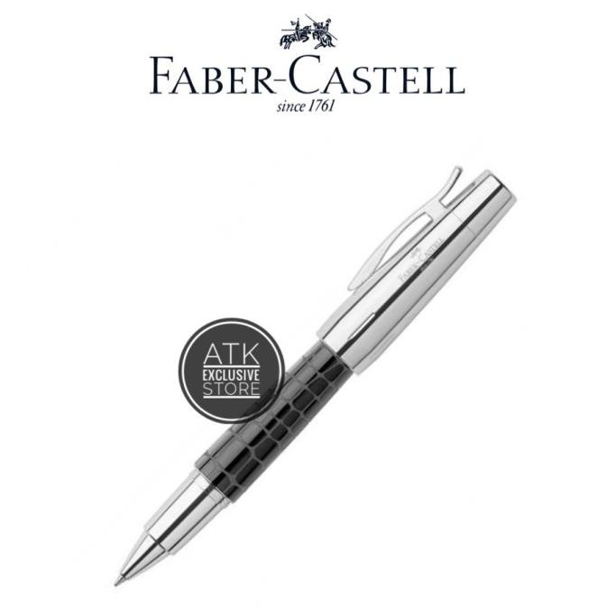 

FABER CASTELL EMOTION CROCO BLACK ROLLERBALL