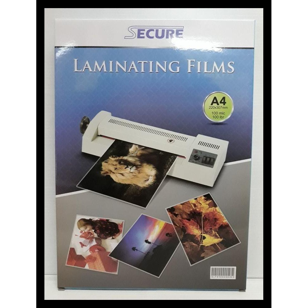 

Plastik Laminating Film A4 ( isi 100 Lembar)-Laminator/Mesin Laminasi TERUJI