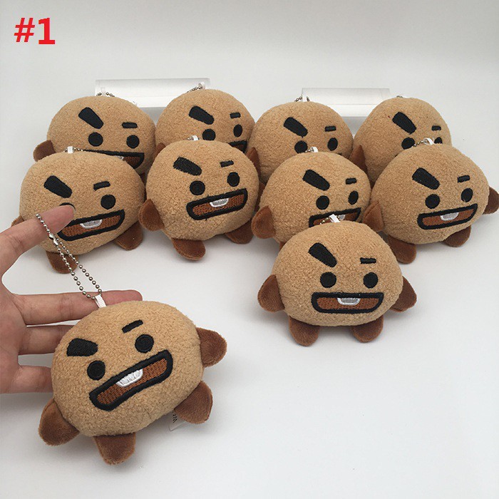 Gantungan Kunci Boneka BT21 Gantungan Kunci Boneka BT21 Gantungan Kunci BTS
