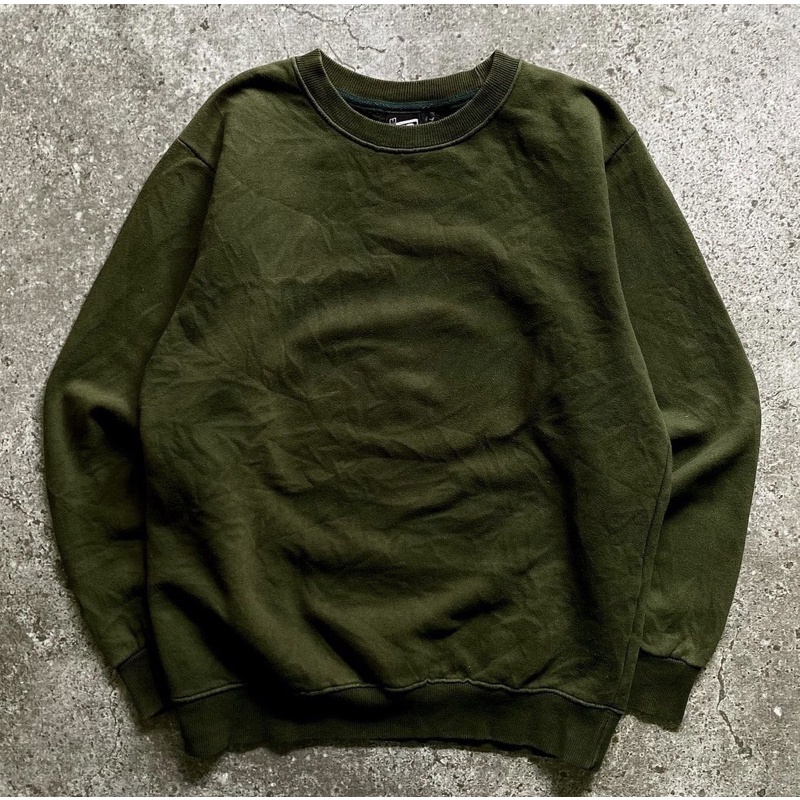 FP Basic Crewneck Dark Green & Copenhagen Crewneck Dark Green