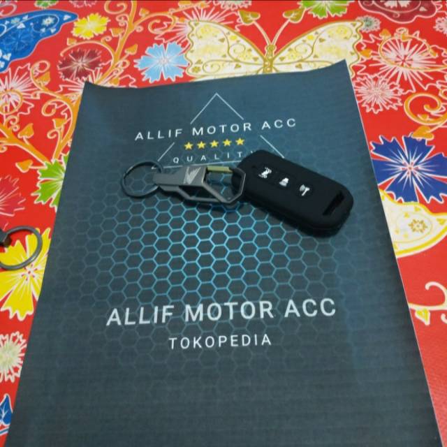 Gantungan cantelan dan kondom silicon remot smartkey Honda Adv Pcx