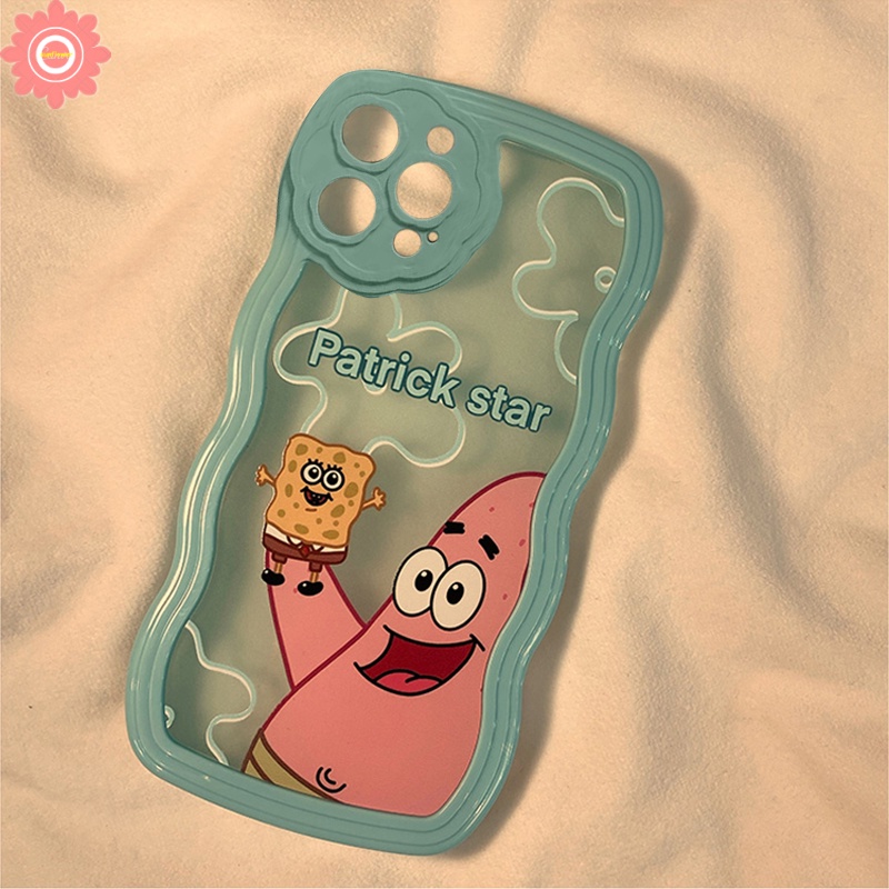 Soft Case Motif Kartun SpongeBob Patrick Star Untuk iPhone 11 7plus 6 6s 7 8 Plus XR 13 12 Pro MAX X XS MAX SE 2020