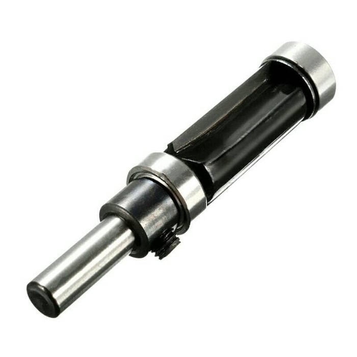 Mata Profil Flush Trim Straight Router Bit Double Bearing Shank 1/4”