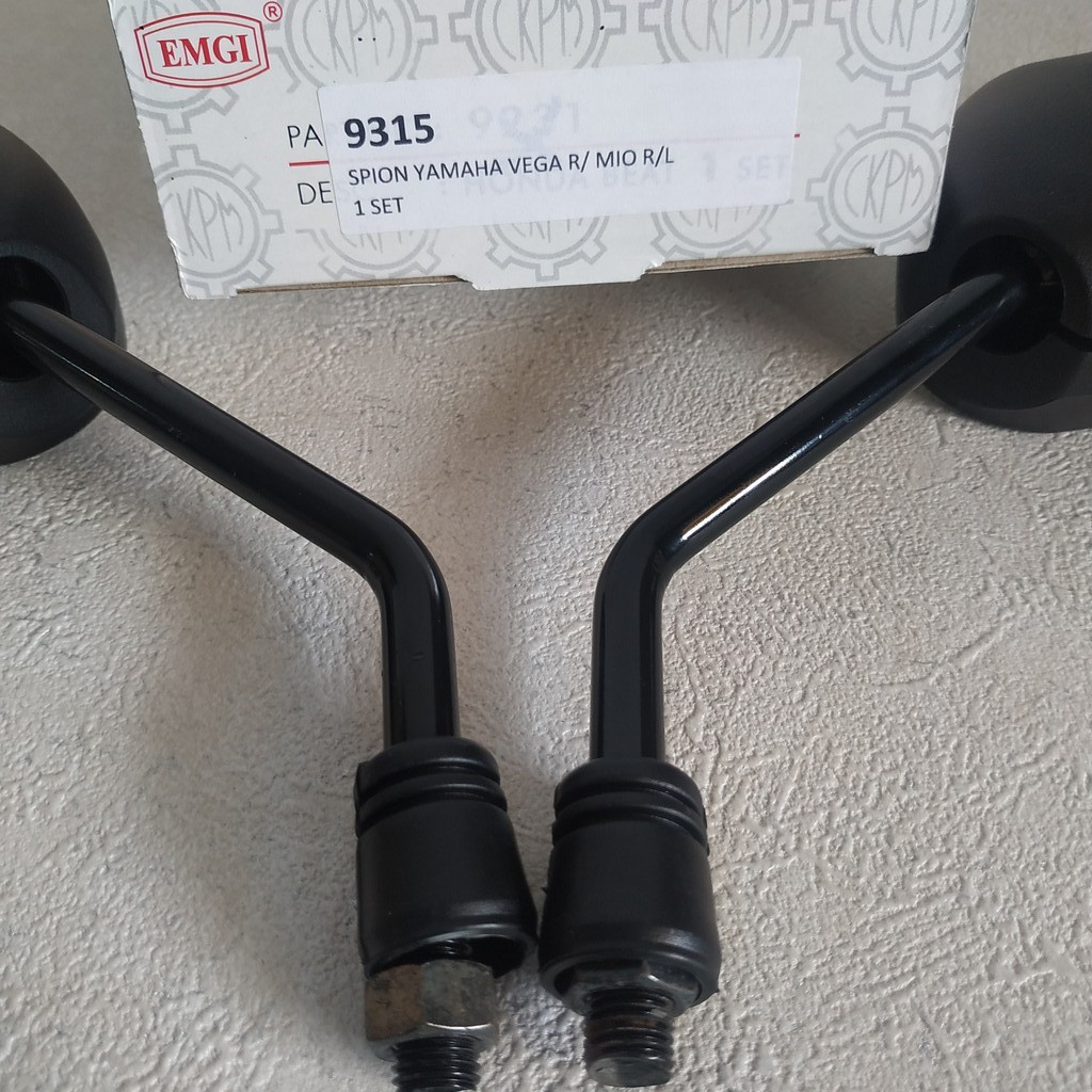 Spion Yamaha MIO VEGA R Model Standart Kualitas Ori merk EMGI 9315