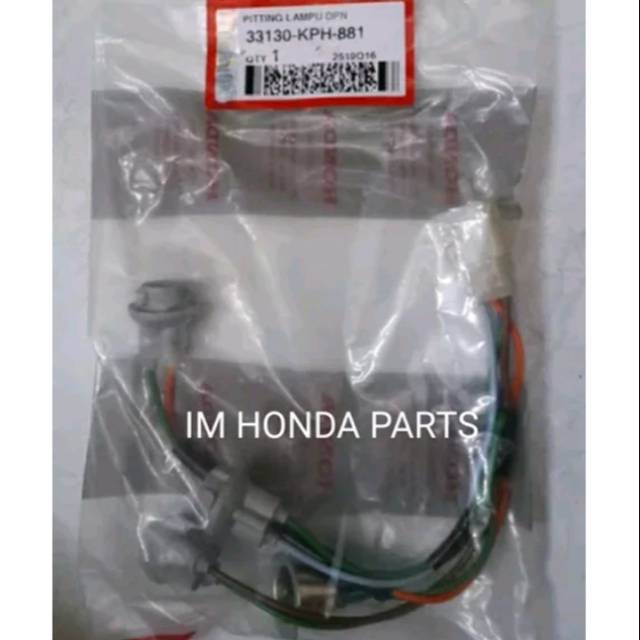 Piting soket lampu depan Honda karisma