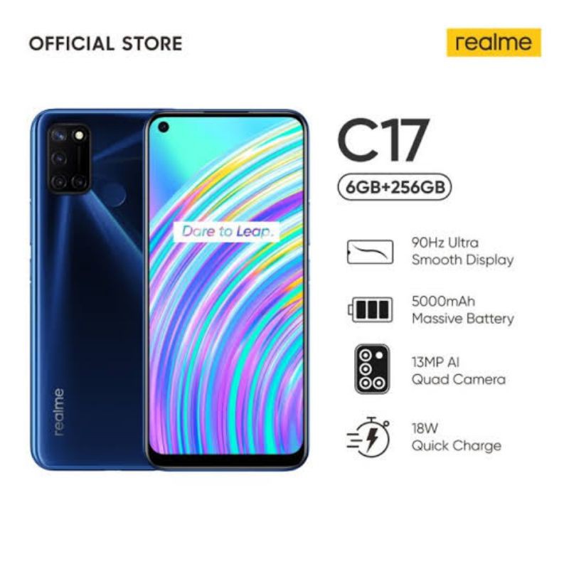 HP REALME C17 6/256gGB NEW BNIB GARANSI RESMI 1TH
