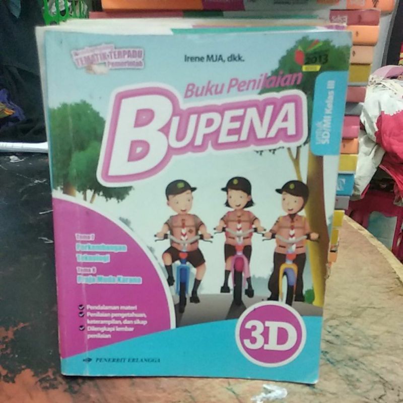 bupena SD/ Mi kelas 3D penerbit Erlangga