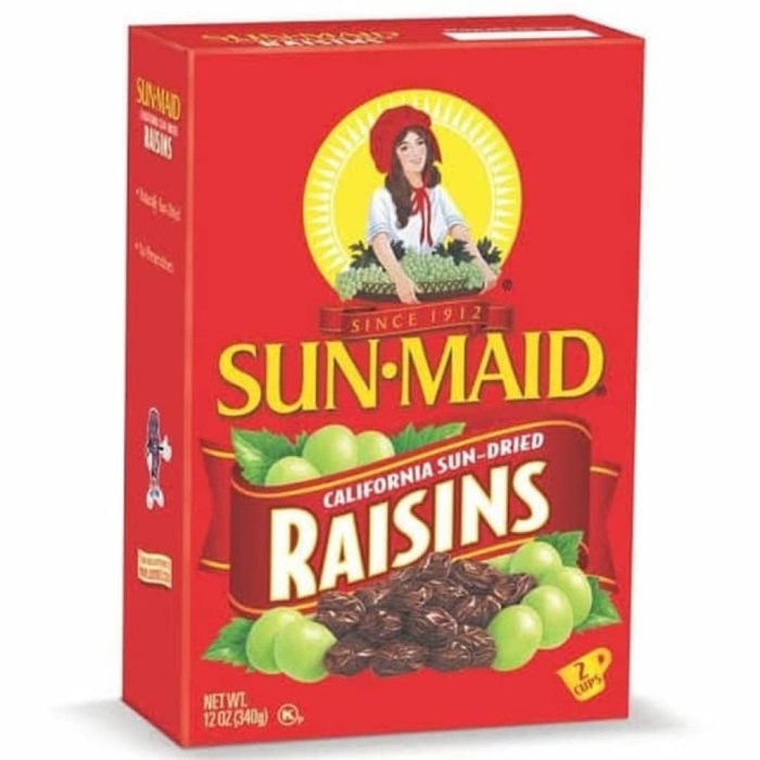 

vd201gf Sunmaid Raisin California / Raisins Kismis California 250Gr Dscscv