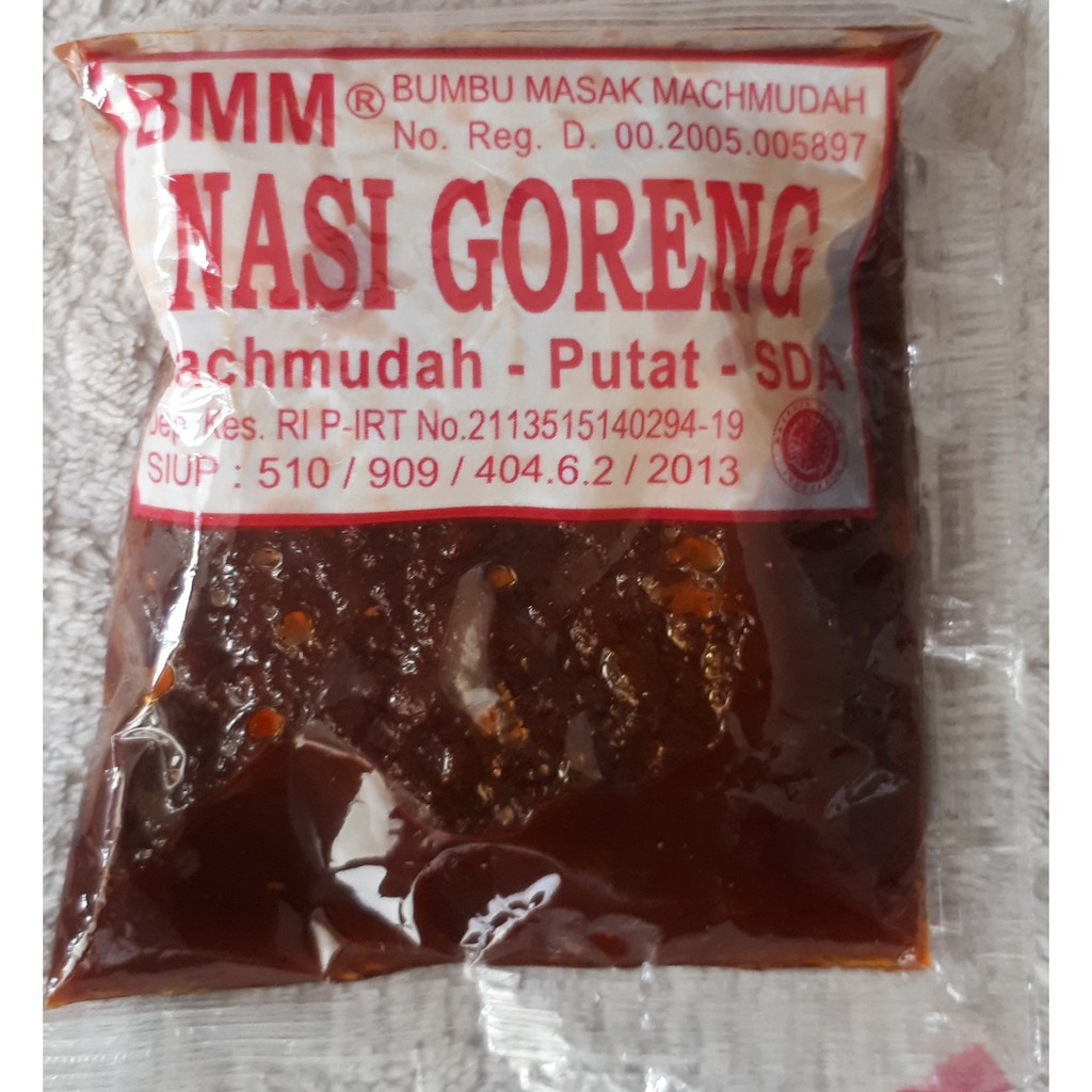 

Bumbu Masak Machmudah "BMM" Mahmuda Mahmudah Bumbu Nasi Goreng