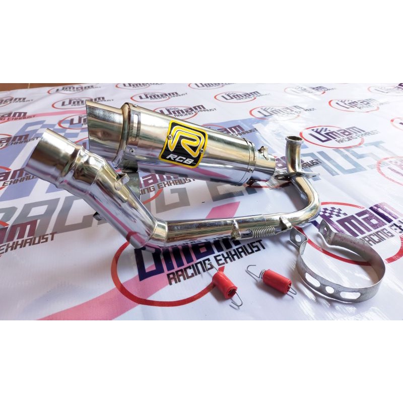 knalpot racing Rcb beat,Mio sporty,Mio j,Mio M3, Scoopy, vario