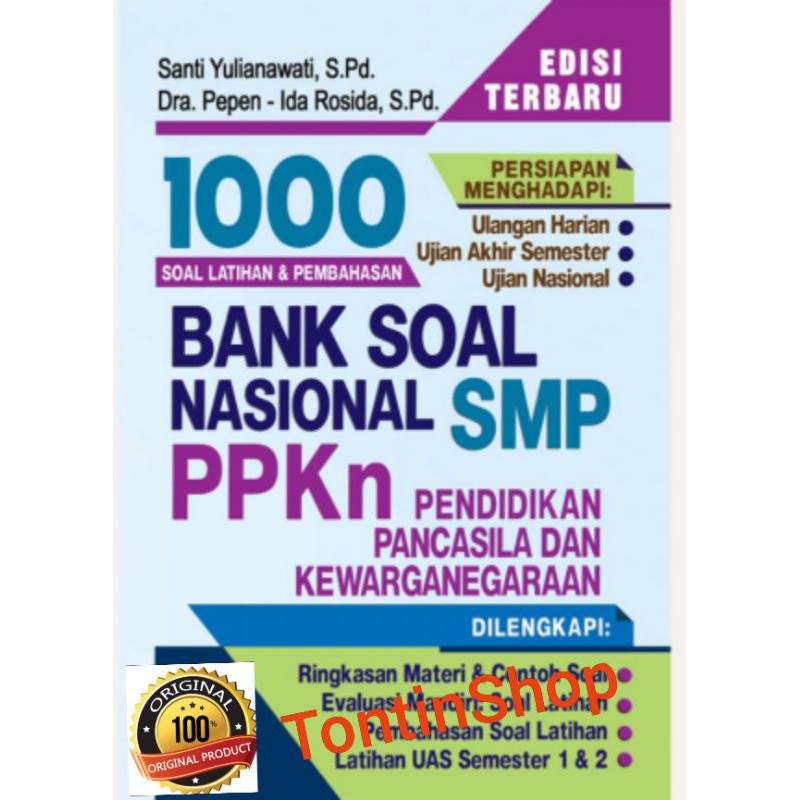 1000 Soal Nasional Smp PPkn