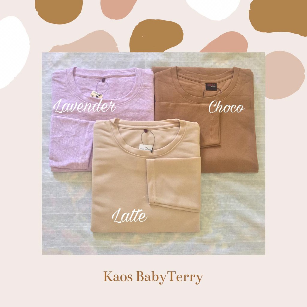 KAOS BABYTERRY PREMIUM LENGAN PANJANG
