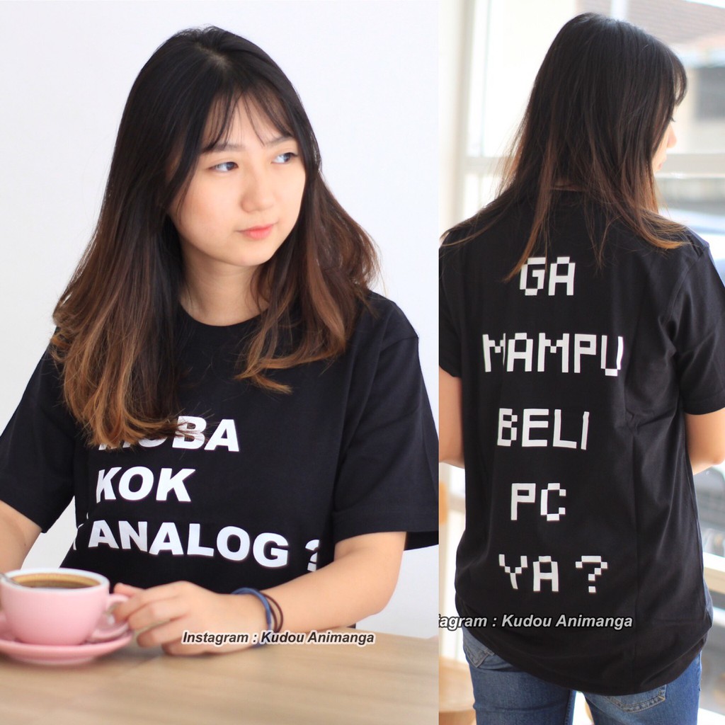 Kaos Meme MOBA KOK ANALOG MOBALOG DOTA2 GAMING