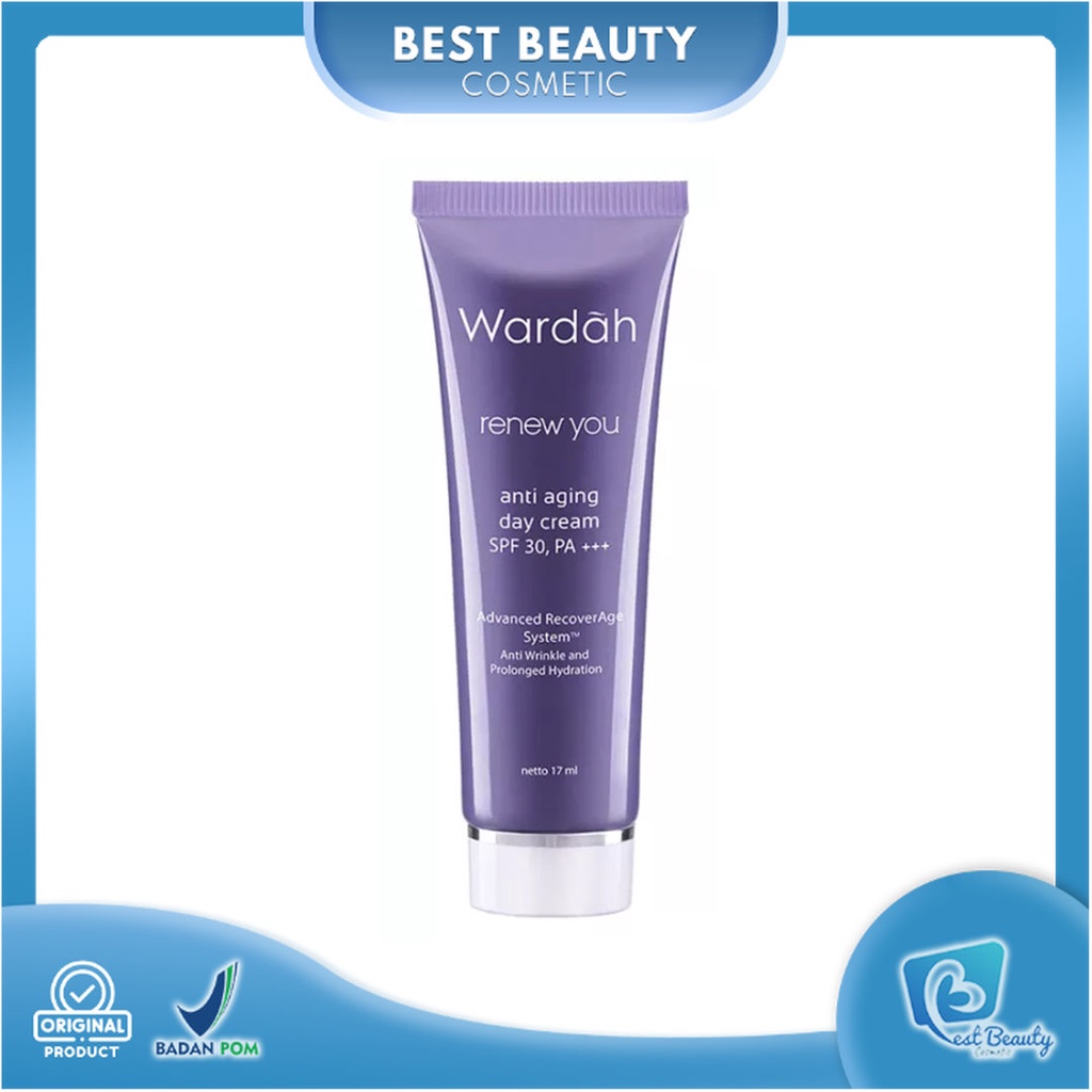 ★ BB ★ WARDAH Renew You Anti Aging Day Cream Tube 17ml