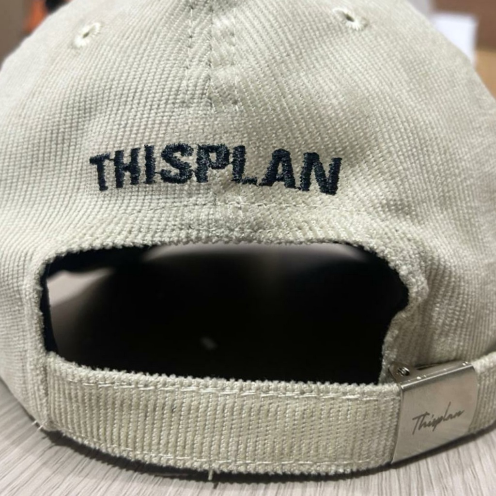 Thisplan Topi Corduroy Baseball Polo Cap