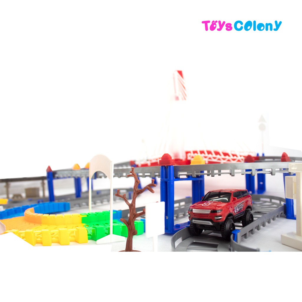 Dream Of Track Car Contest Play Set 152Pcs 899-56