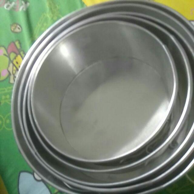 Loyang Bongkar 1 Set Isi 5 Ukuran 18 20 22 24 26 Blm Termasuk Ongkir