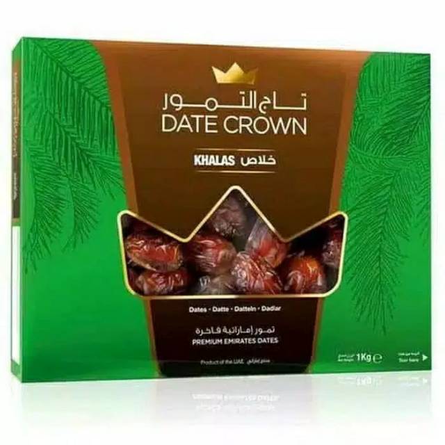 

Kurma Khalas Kholas Kurma Date Crown 1Kg Aslu Original 100%