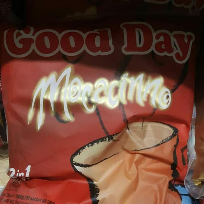 

kopi good day mocacinno bag isi 50 sachet