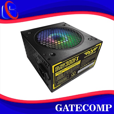 Aerocool KCAS 750W ARGB Fan - 650Watt 80+ Plus Gold Flat Power Supply