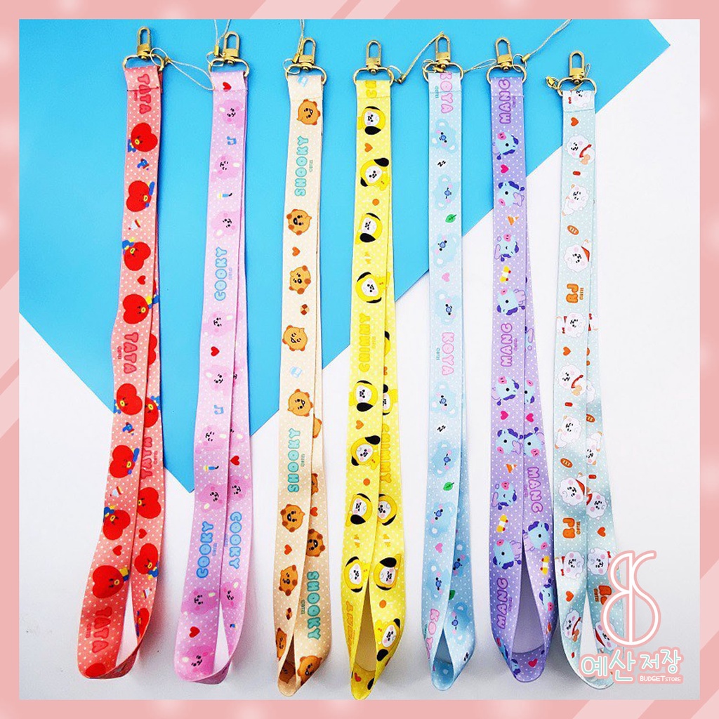 [BS]  BISA COD Strap ID Gantungan HP BT21 Baby KPOP Tali BTS - KP758