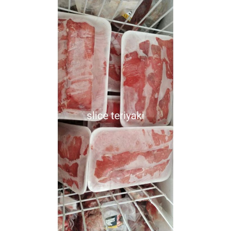 

daging slice teriyaki 500gr